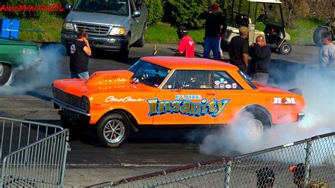 Old School Gassers Nostalgia Pro Mods Drag Racing V8 Raw Power Loud Sound Great Lakes Wisconsin