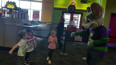 Doing The Happy Dance With Chuck E Cheese Youtube