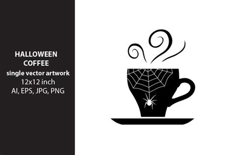 Halloween Coffee Vector Artwork 957979 Elements Design Bundles