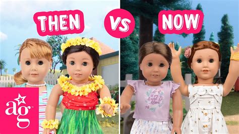 Official Trailer Then Vs Now Stop Motion Americangirl Youtube