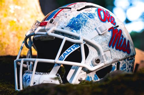 Ole Miss Football And Realtree Team Up For New Helmet Design