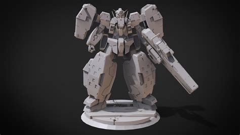 3d Print Model Gn 005 Gundam Virtue Cgtrader