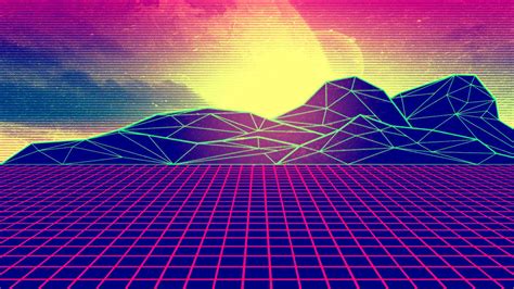 Resolution of source picture is 1920×1080. Retrowave Sunrise HD Vaporwave Wallpapers | HD Wallpapers ...