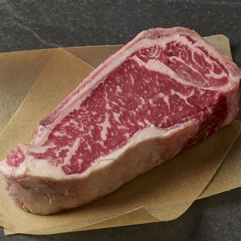 Bone In Ny Strip Steak Tonys Meats And Market