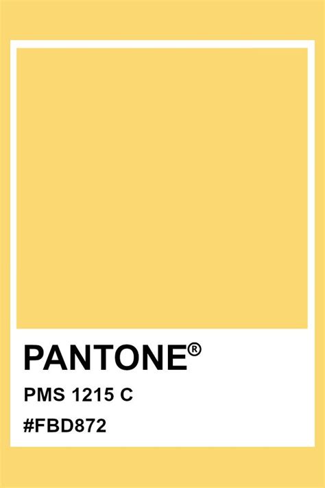 Ideal Yellow Pantone Color Chart 452