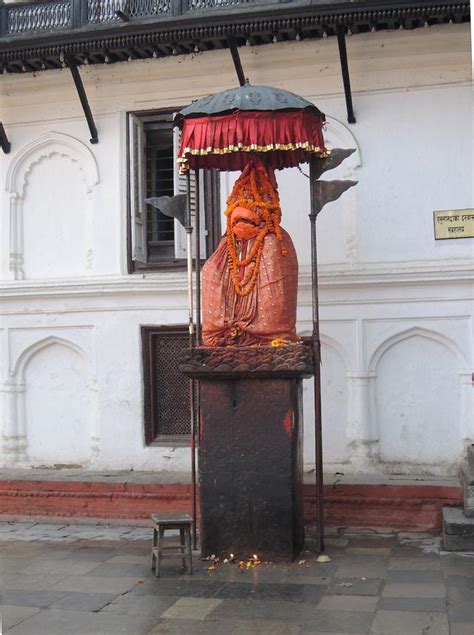 durbar square hanuman statue patan pictures nepal in global geography
