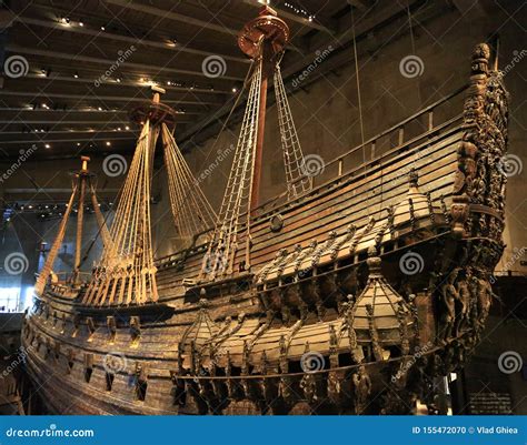 The Vasa Museum In Stockholm Sweden Displays The Vasa A Fully