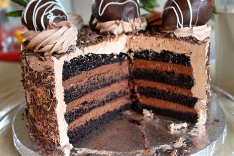Chocolate Mousse Cake Filling Recipe | Cake filling recipes, Easy chocolate mousse, Filling recipes