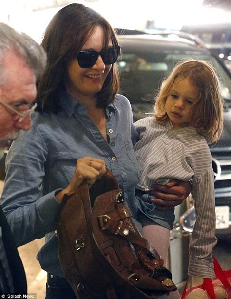 Like Mother Like Daughter Actress Emily Mortimer And Her Look A Like Daughter Wear Casual