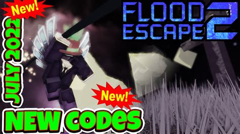 2022 all secret codes roblox flood escape 2 new codes all working codes youtube
