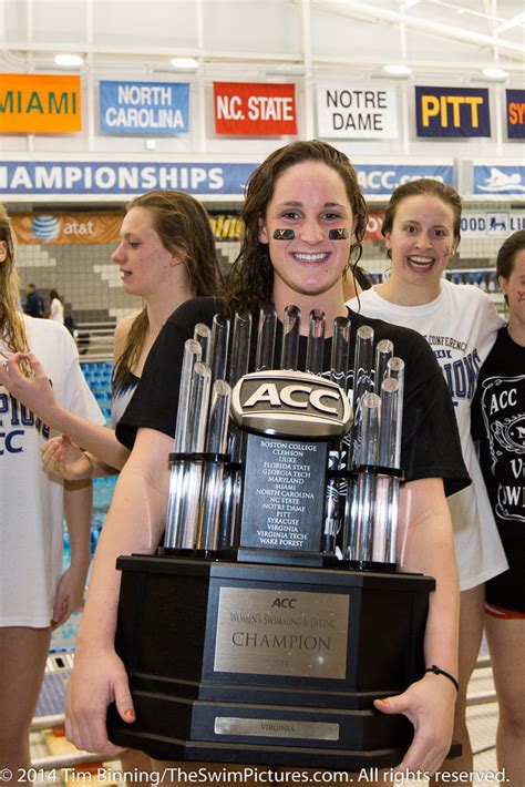 2014 Acc Womens Swimming And Diving Championships University Of