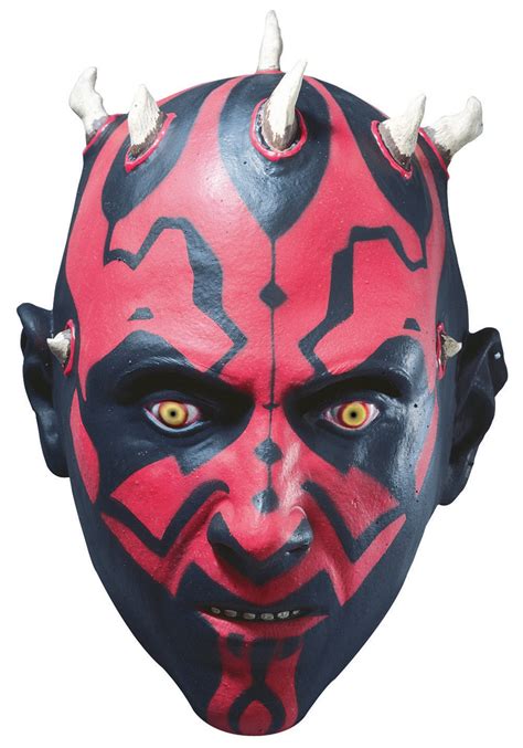 Vinyl Darth Maul Mask Star Wars Darth Maul Costume