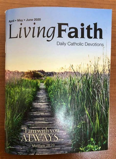 Living Faith Daily Catholic Devotions For April May And June