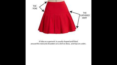 How To Create A Yoke Skirt Pattern Youtube