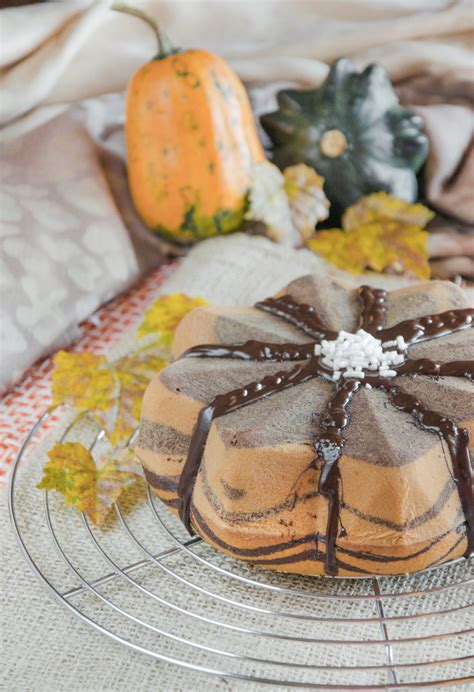 Torta Zebrata Al Cacao E Zucca Zucchero E Dolci Magie