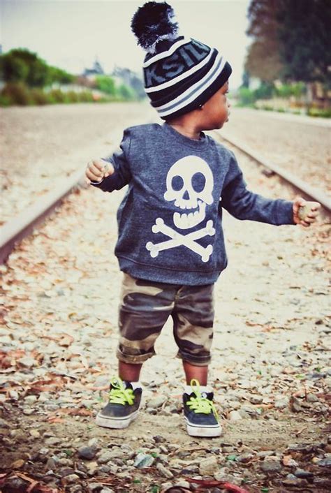 Little Baby Gangster Cool Baby Cute Babies Baby Boy Fashion