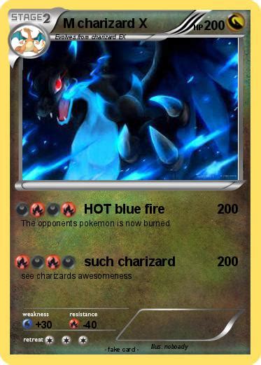 When charizard roars, that temperature climbs even higher. Pokémon M charizard X 128 128 - HOT blue fire - My Pokemon ...