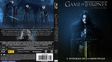 Jaquette Dvd De Game Of Thrones Saison 8 Custom Blu Ray Cinéma Passion