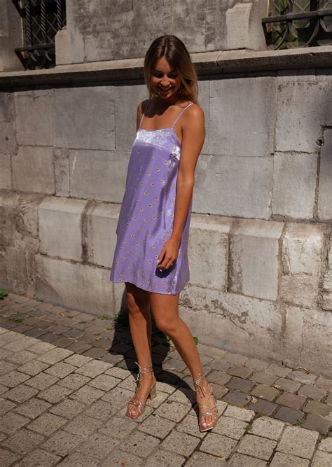 Purple Pénélope Dress