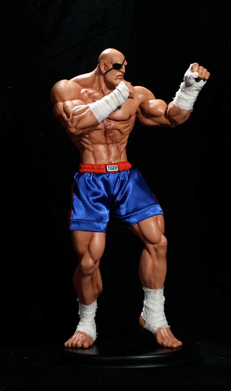 Idle Hands 21 Inch Sagat Joins The Street Fighter Statue Army