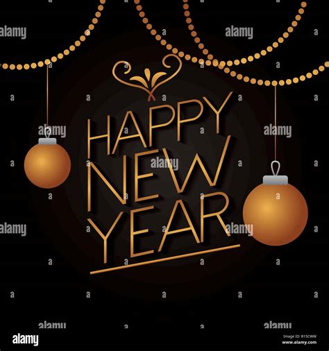 Happy New Year Celebration Stock Vector Image And Art Alamy