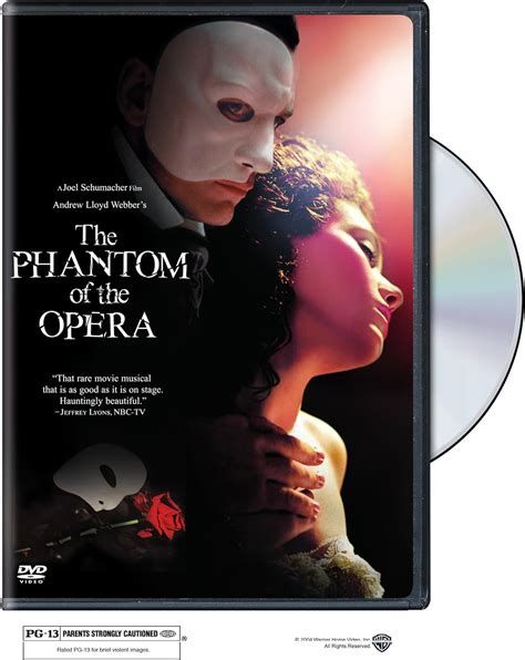 The Phantom Of The Opera 2004 Uk Dvd And Blu Ray