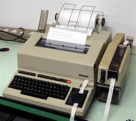 1980s Siemens T1000 Printing Telex Terminalteleprinter Electro Props