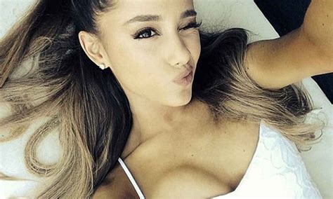 Ariana Grande Shares Sexy Selfie After Claiming Nude Leaked Photos