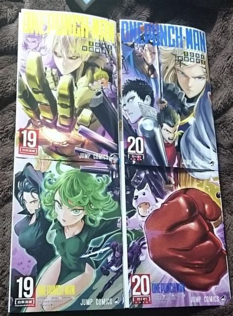 No Spoilers Covers Of Volumes 19 And 20 Onepunchman
