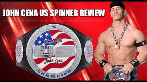 John Cena Us Spinner Replica Title Belt Review Youtube