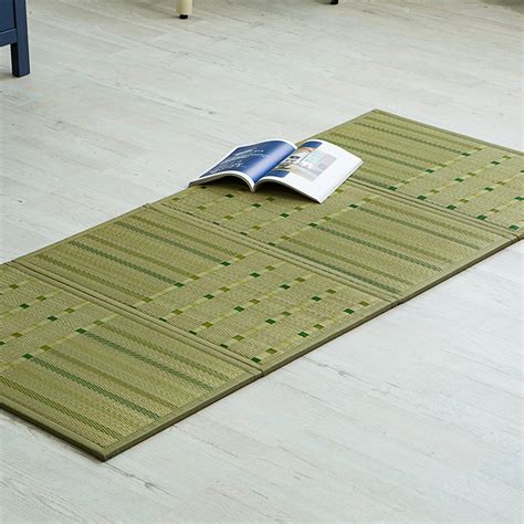 Japanese Tatami Mat Folding Floor Mat Straw Rectangle 82180cm Asian