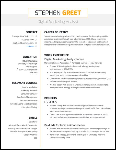 How to write a resume summary? Best Resume Templates For College Students | Perfect Template Ideas