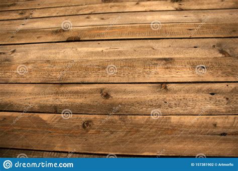 Dark Rustic Brown Wood Uneven Planks Background Stock Photo Image Of