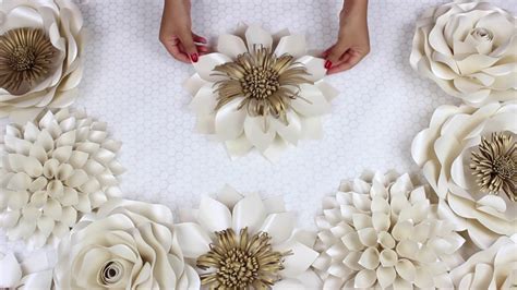 Cardstock Paper Flowers Diy Cardstock Paper Flowers Diy Cardstock