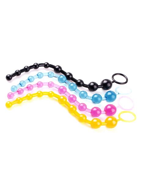Heart Beads Anus Beads Soft Anal Plug Anus Toys Big Balls Silicone G