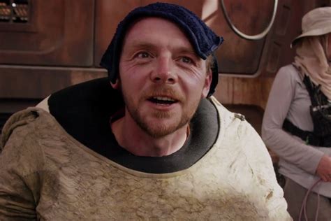 Simon Pegg Will Play An Alien In Star Wars The Force Awakens The Verge