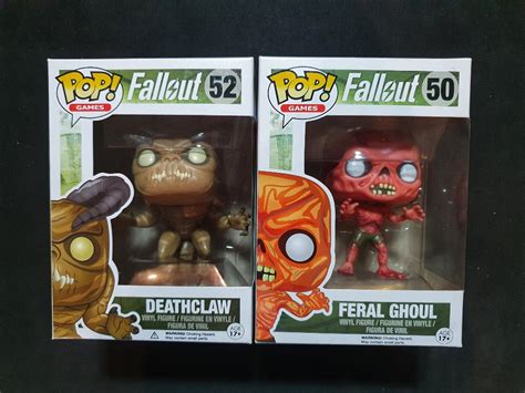 Fs Funko Pop Fallout Deathclaw And Feral Ghoul Vaulted Hobbies And Toys