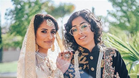 Indo Pak Same Sex Couple Look Breathtaking In Fairy Tale Wedding See