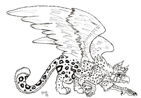 Baby Griffon Coloring Pages Coloring Pages