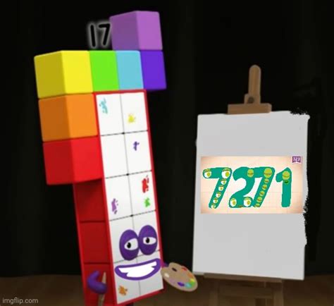 Endless Numbers 71 And 72 Meets Numberblock 17 Reaction Imgflip