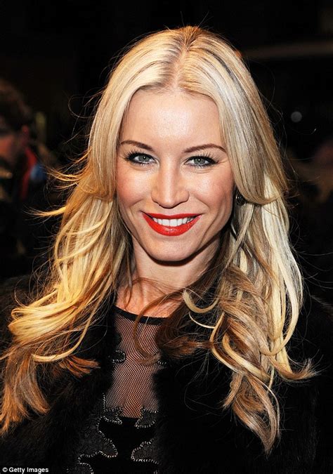 Denise Van Outen Shares Her Beauty Secrets For Mums On The Run Daily Mail Online