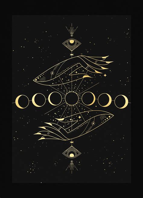 New Moon Cocorrina And Co Ltd Moon Art Print Moon Art Astrology Art