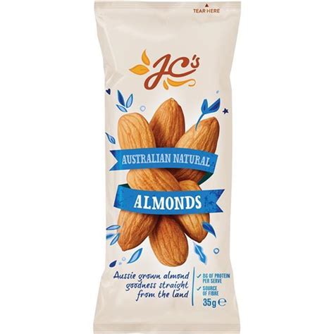 35g Jc Almonds Natural