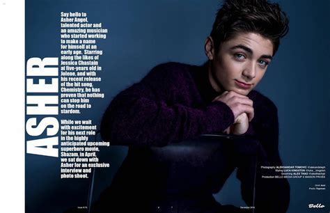 Full Sized Photo Of Asher Angel Talks Shazam Bello Mag 03 Asher Angel Talks About His
