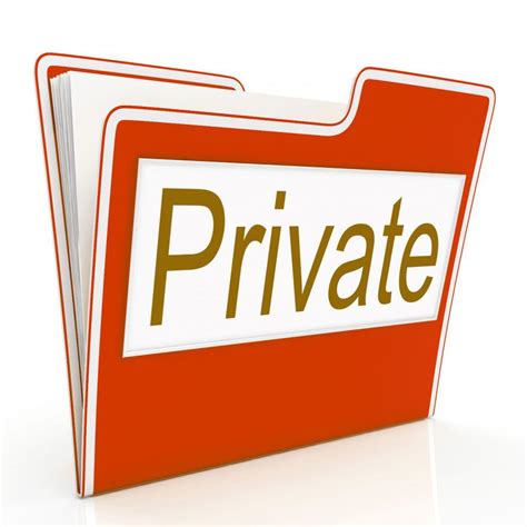 Free Stock Photo Of File Private Means Confidentiality Folders And