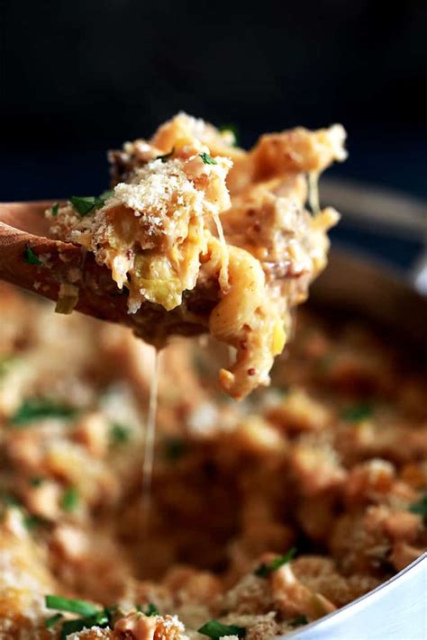 Cut any large meatballs in half. Reuben and Guinness Mac and Cheese - Melanie Makes