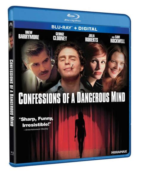 Confessions Of A Dangerous Mind Blu Ray By George Clooney George