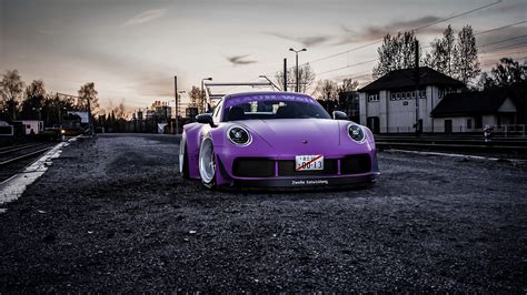 2560x1440 Purple Porsche Car 1440p Resolution Hd 4k Wallpapersimages