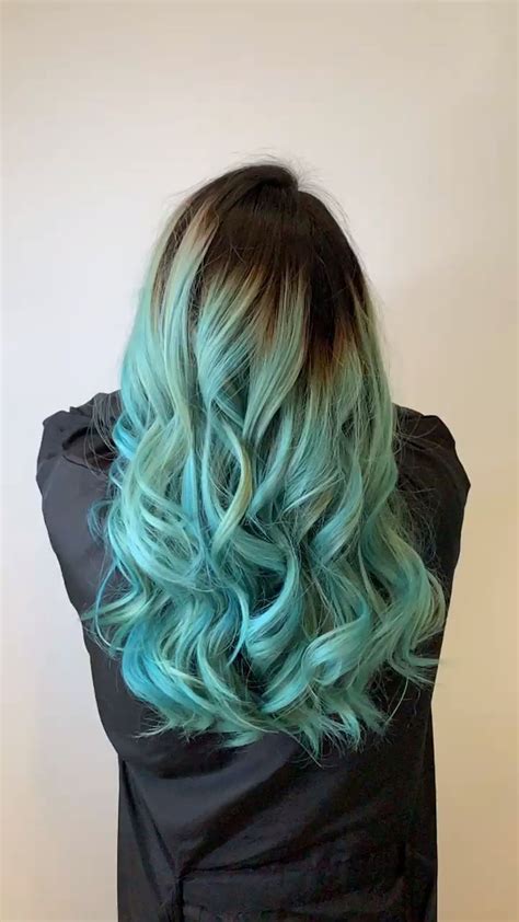 Turquoise Hair Color Turquoise Hair Color Turquoise Hair Ombre Hair Blonde