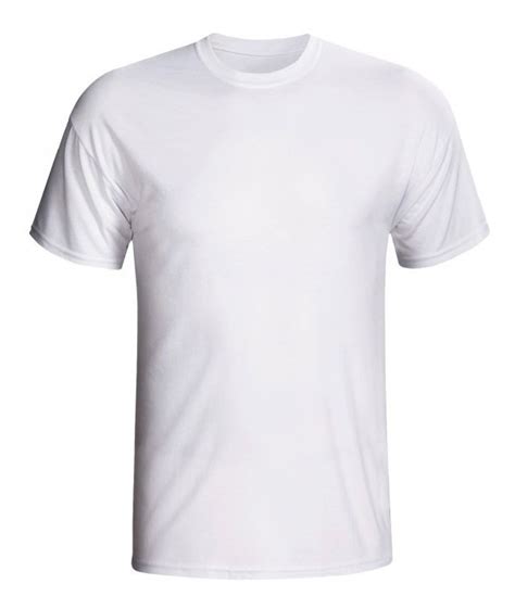 Camiseta Sublimação 100 Poliéster Malha Pp Camisa Lisa R 1790 Em